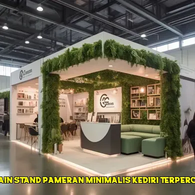 desain stand pameran minimalis kediri terpercaya